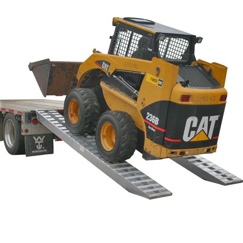 mini skid steer ramps|heavy duty steel loading ramps.